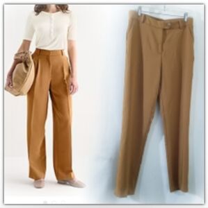 High rise Tan dress pants